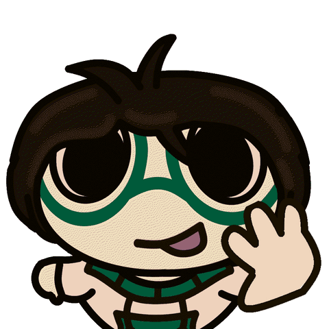 Caly waving